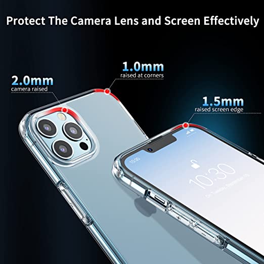 Hoerrye iPhone 13 Pro Max Matte Clear Case -Matte Clear