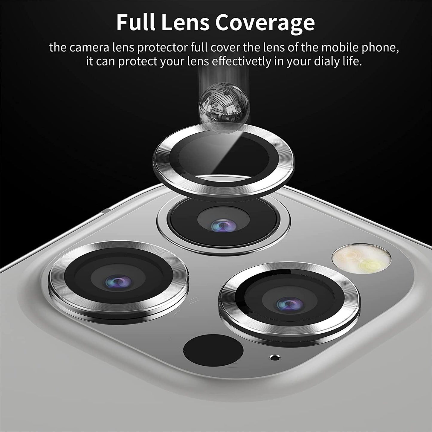 Hoerrye Camera Lens Protector - Silver